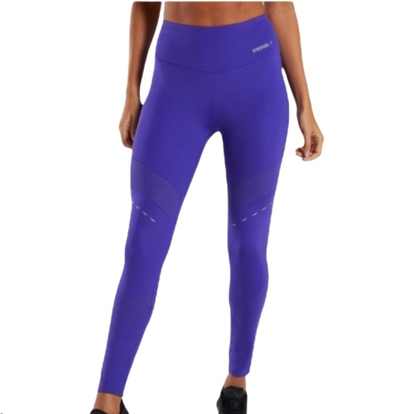 Gymshark Pants - Gymshark Pro Perform Indigo Leggings Tights Pants size XS